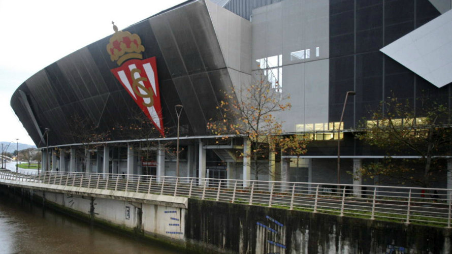Estadio de El Molinón. Efe.