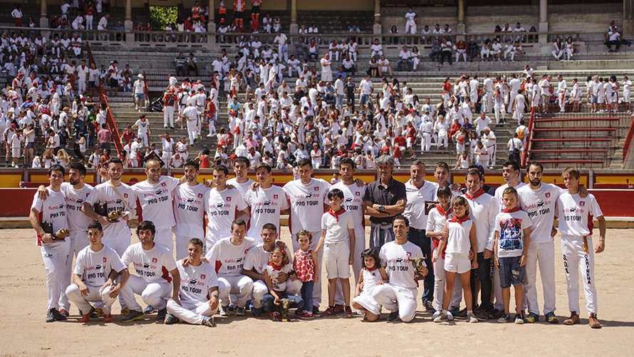 Concurso de anillas San Fermín 2017. MIGUEL OSÉS