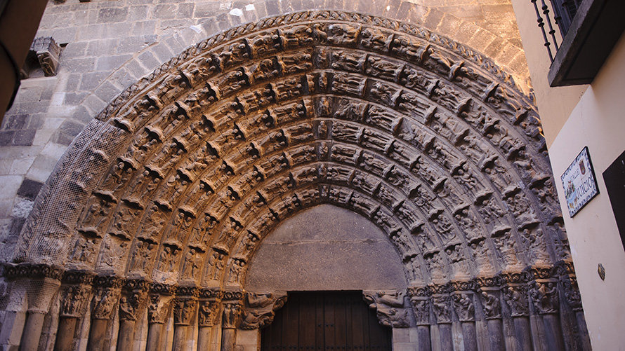 Puerta grande catedral de Tudela. MIGUEL OSÉS (2)