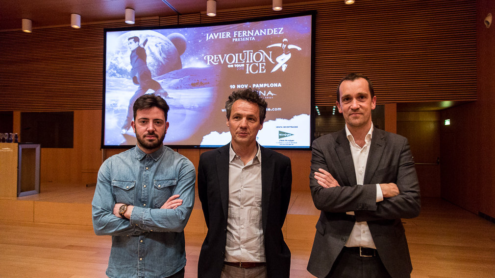 Primer avance de 'Revolution on Ice', el gran espectáculo del patinador Javier Fernández en Navarra Arena