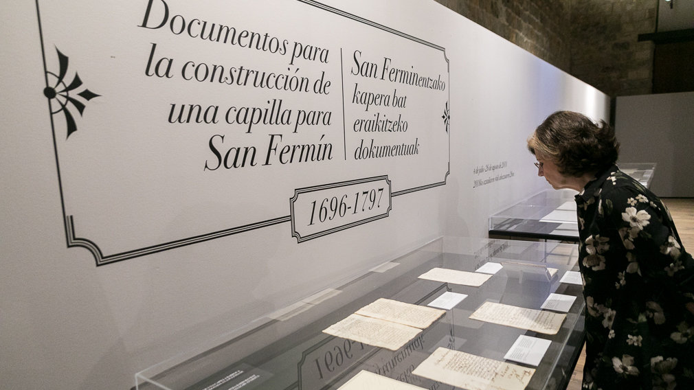 GALERÍA: Un recorrido por la exposición que recoge la historia de la Capilla de San Fermín