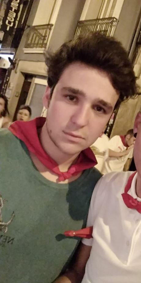 Froilán de fiesta en San Fermín por las calles de Pamplona. NAVARRA.COM