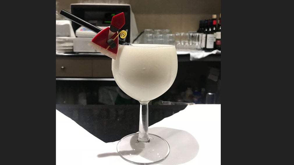 Un champán del hotel Yoldi