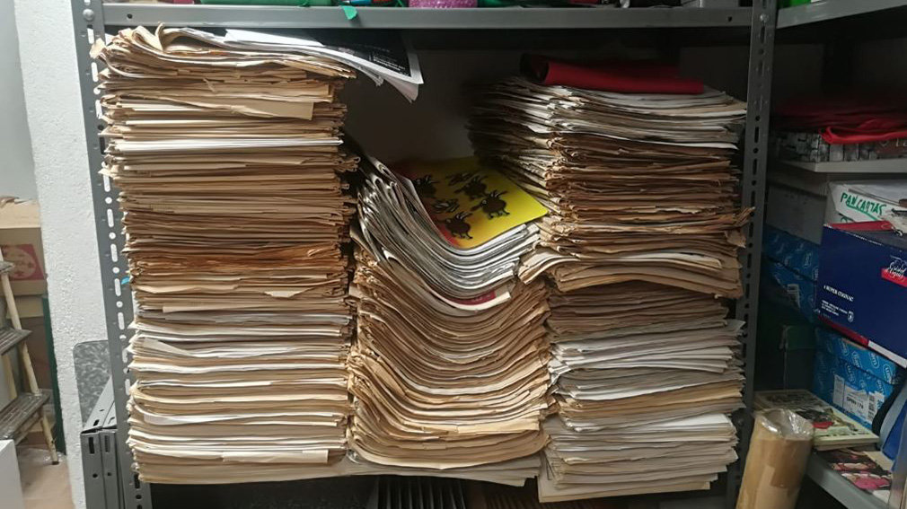 Colección de Carmelo Buttini, propietario de la Casa del Libro. CEDIDA