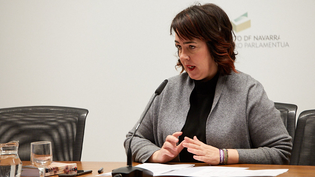 Ainhoa Aznárez (Podemos): 'Lo voy a hacer todo en euskera y se va a joder bien'