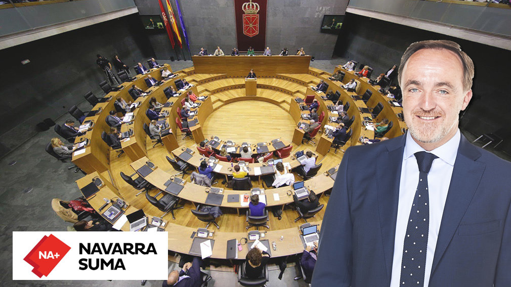 Javier Esparza, número 1 por Navarra Suma