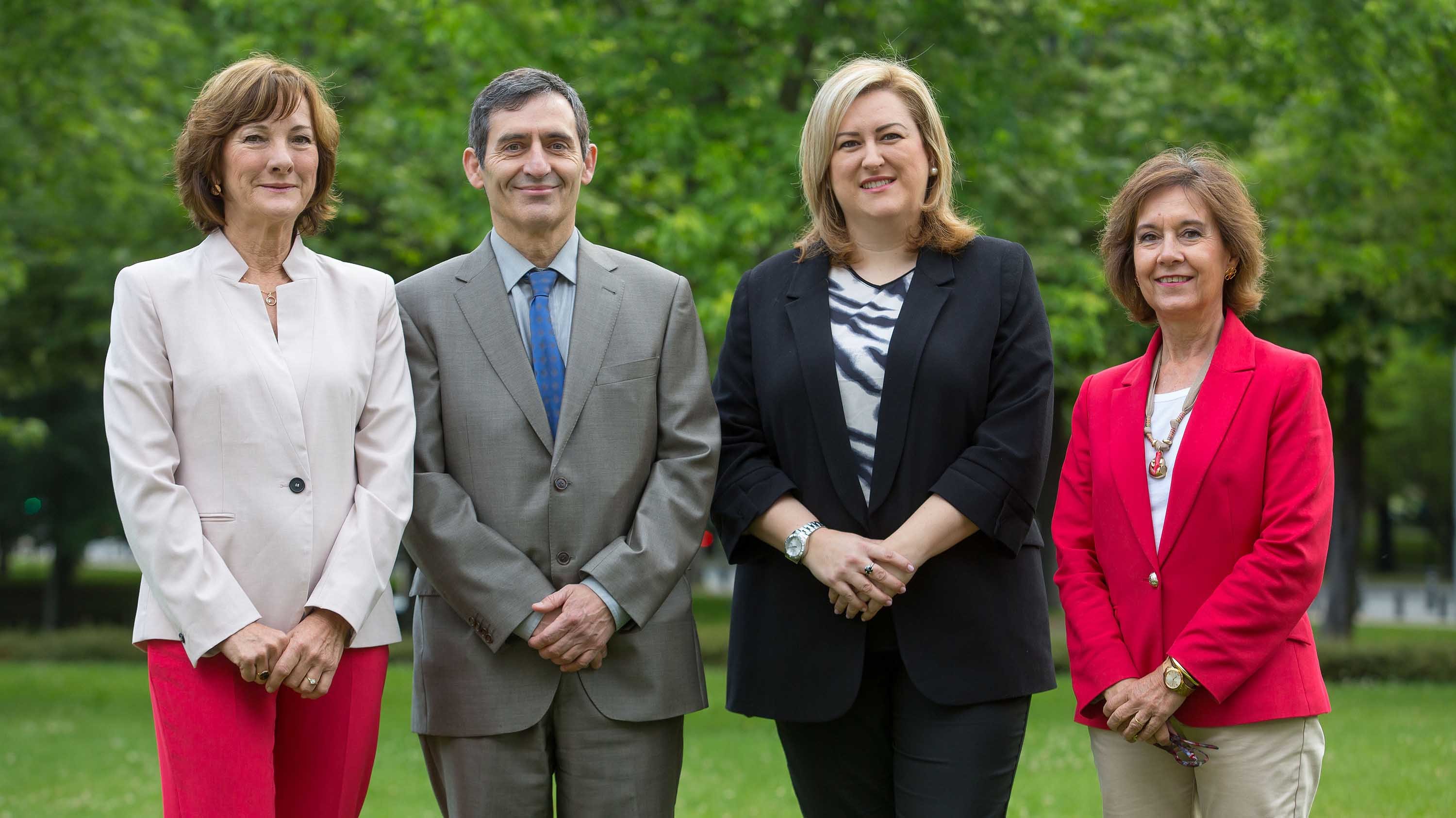 Expertos que impartieron la sesión sobre bullying en la Universidad de Navarra CEDIDA