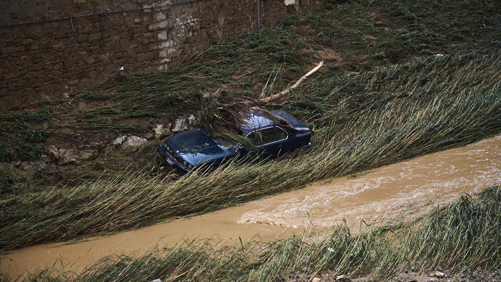 El fallecido tras ser arrastrado por la corriente de la crecida es un vecino de Villava de 25 años