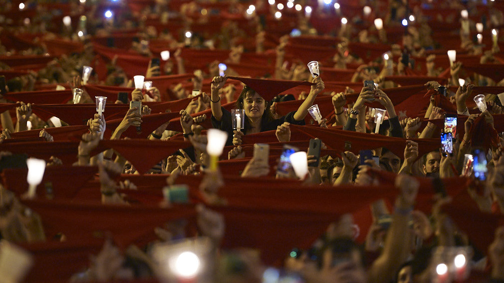 Pobre de mi de las fiestas de sanfermin de 2019. MIGUEL OSÉS