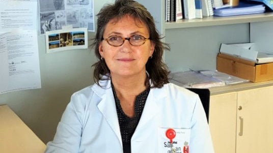 Doctora del Hospital San Juan de Dios que ha presentado el decalogo de mitos sobre los cuidados paliativos