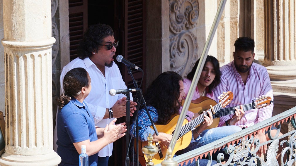 Actuación de Tomatito, dentro del ciclo de _Flamenco en los balcones_ del VI Festival Flamenco on Fire 11