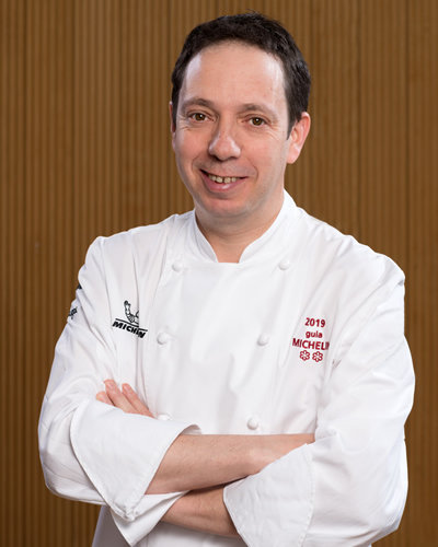 David Yárnoz, único chef navarro con dos estrellas Michelín, asesor gastronómico  del grupo Eventshotels. CEDIDA.