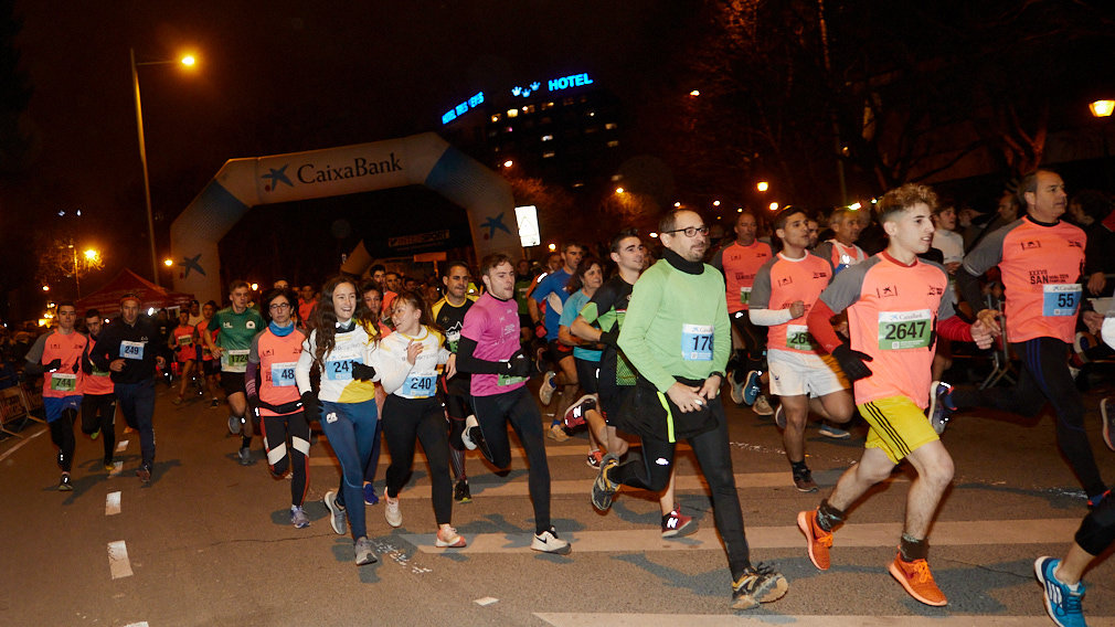 Consejos para correr la San Silvestre Pamplona 2021 por primera vez. Foto: archivo.