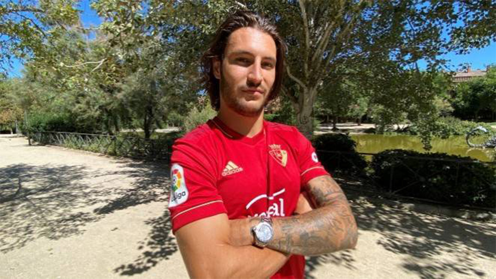 Primeras declaraciones de Juan Cruz, segundo fichaje de Osasuna para la