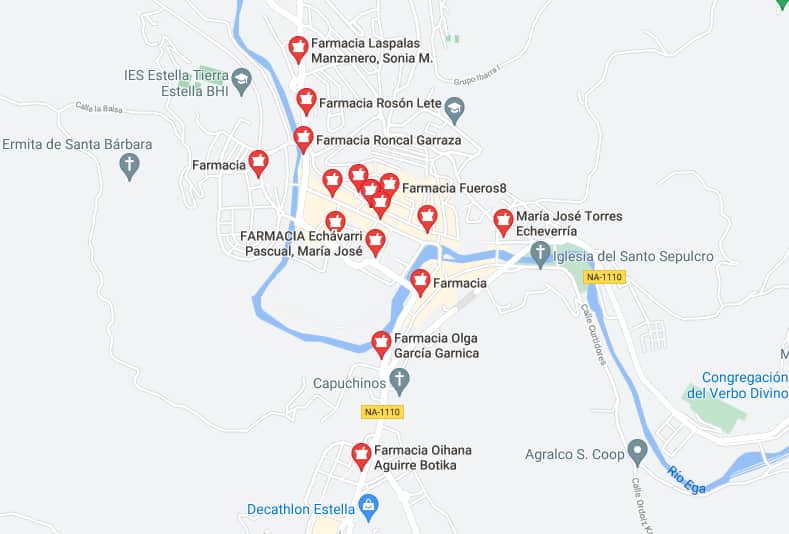 Farmacias Estella Foto: Google Maps