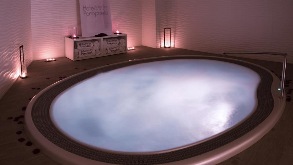 Los 5 mejores balnearios en Navarra para mimarte este invierno. Foto: Hotel Pompaelo Urban Spa.