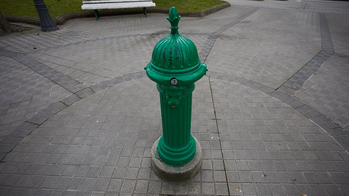 Mobiliario urbano de Pamplona de Casa Sancena. IÑIGO ALZUGARAY