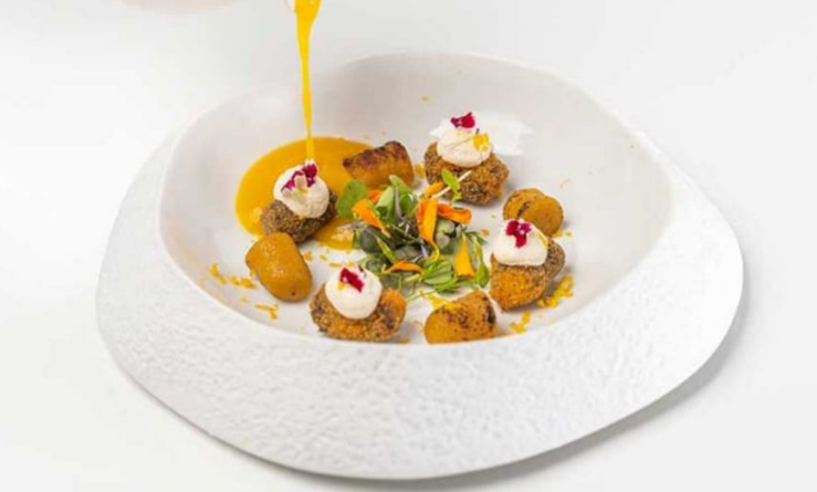 Uno de los entrantes que podrás degustar en el Restaurante Kabo. Foto: Restaurante Kabo.