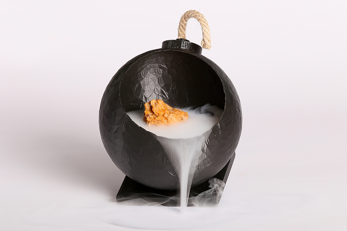 Baserriberi con su pintxo bOOmVeja, Primer Premio de la Semana del Pintxo de Navarra 2017