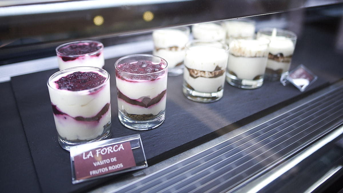 Cafetería “La Forca” en el Paseo Sarasate de Pamplona. PABLO LASAOSA