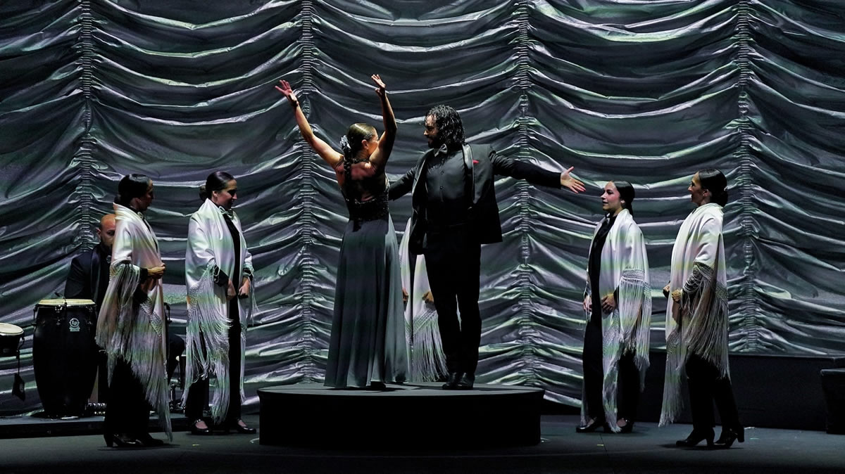 Espectáculo 'Alma' de Sara Baras, un abrazo al flamenco y al bolero.