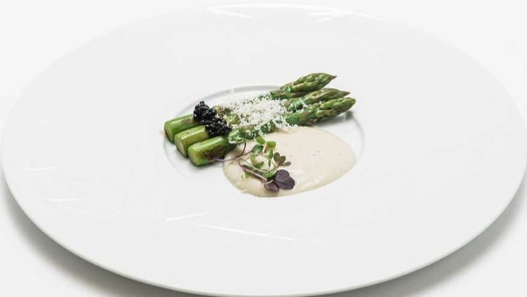 Segundo plato en uno de los menús del Restaurante Kabo. Foto: Restaurante Kabo.