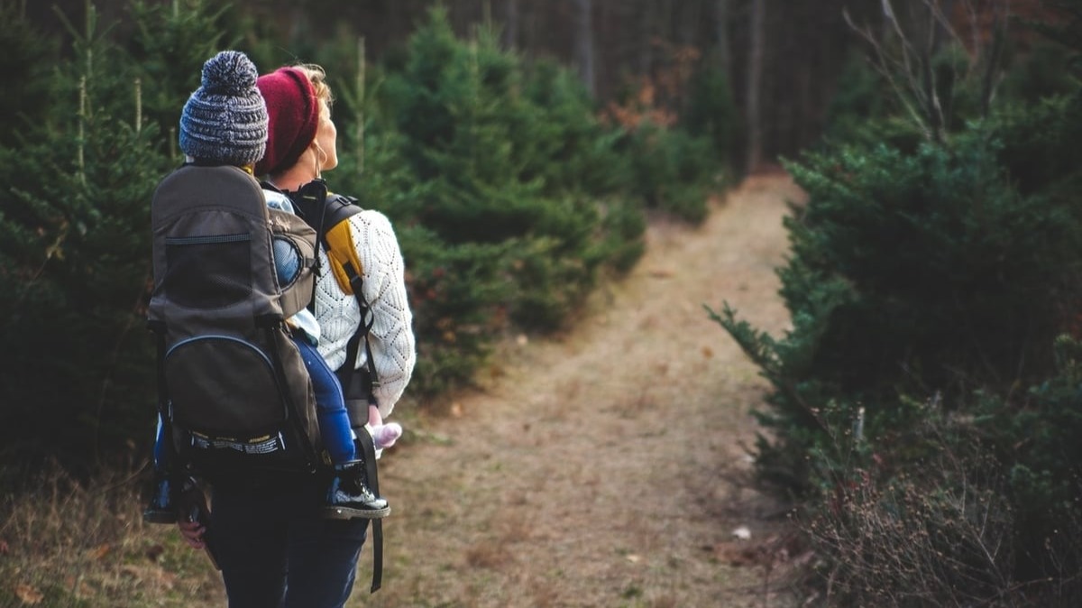 En Navarra hay rutas de senderismo perfectas para hacer con los más pequeños. Foto: Pexels.