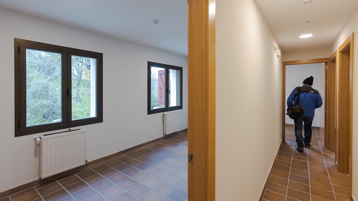 El Chalet de Caparroso ya está listo para acoger a personas migrantes y refugiadas tras su remodelación. AYUNTAMIENTO DE PAMPLONA
