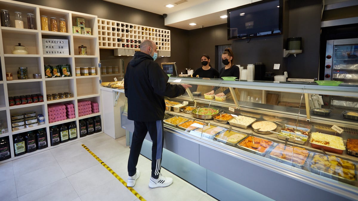"Duo Cocinados", en la calle Pintor Basiano 12 de Iturrama. IÑIGO ALZUGARAY