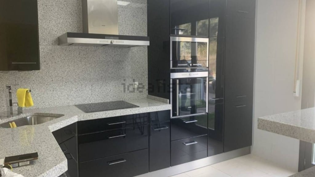 Cocina del chalet adosado en Yesa. Foto: Idealista.