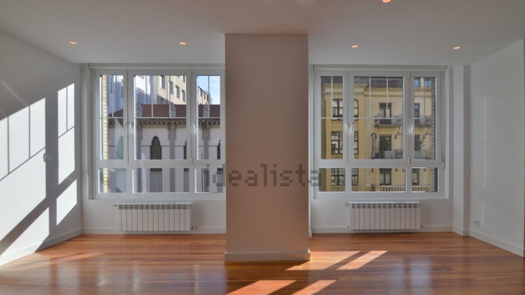 Amplio piso para alquilar en la Avenida Roncesvalles de Pamplona. Foto: Idealista.