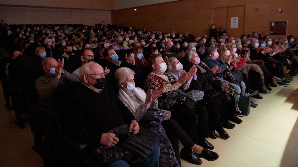 Presentación del disco del jotero navarro Josu Hernández. IÑIGO ALZUGARAY