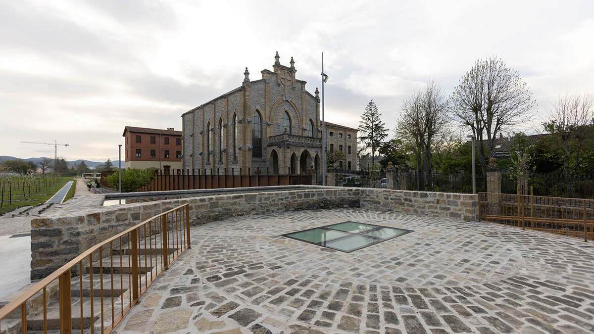 El nuevo parque Camino de Santiago de Pamplona. AYUNTAMIENTO DE PAMPLONA
