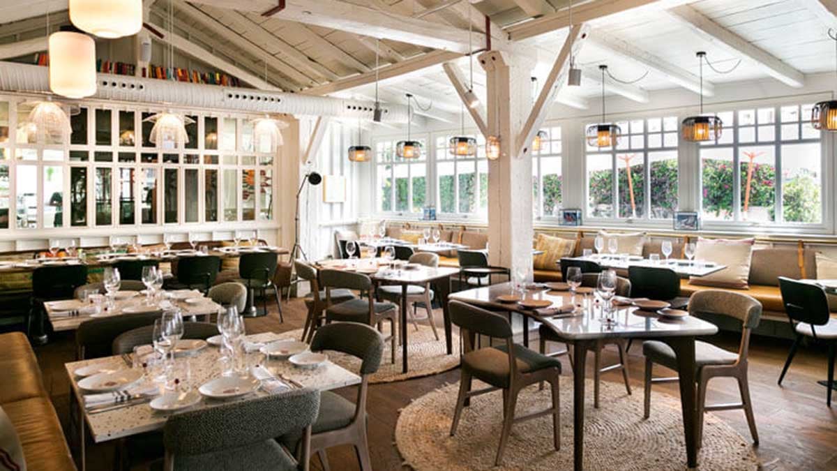 Uno de los restaurantes Lobito de Mar de Dani García, en este caso el de Marbella.