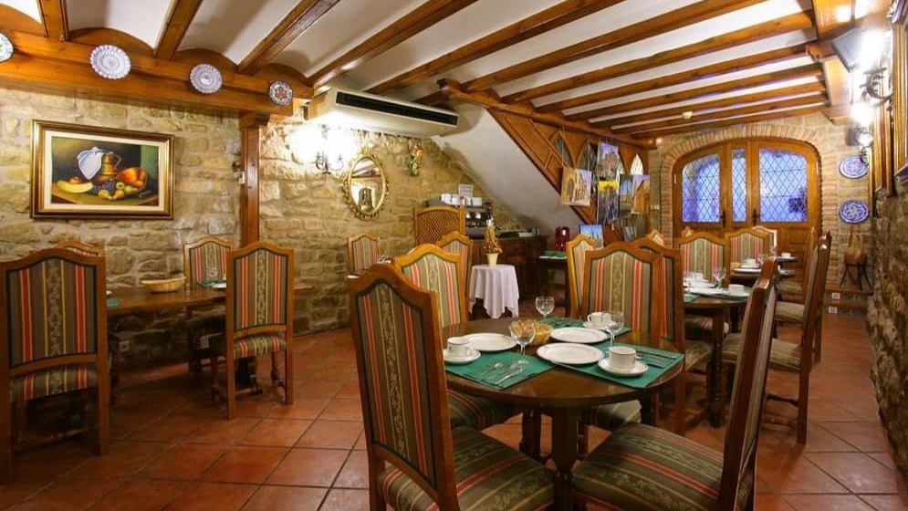 Interior del restaurante Merindad de Olite. Foto: TripAdvisor.