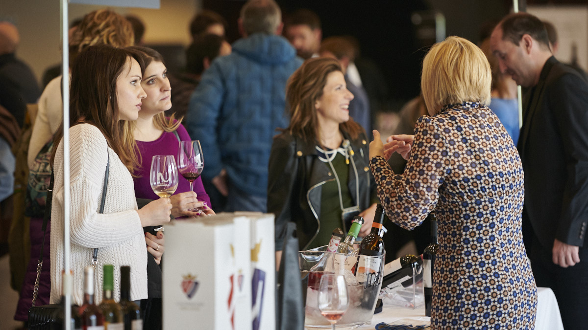 Inauguración de la novena edición de Vinofest Navarra, con presencia de 20 bodegas. PABLO LASAOSA