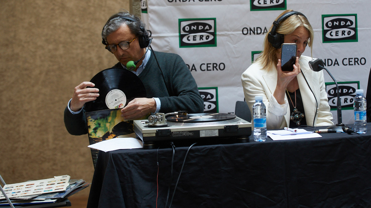 Programa especial de "Más de uno Pamplona" con motivo de los 30 años de Onda Cero en Navarra. IÑIGO ALZUGARAY