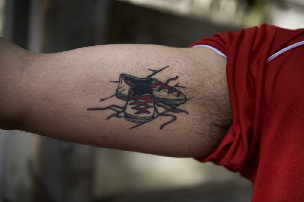 Tatuajes de San Fermín. IRANZU LARRASOAÑA