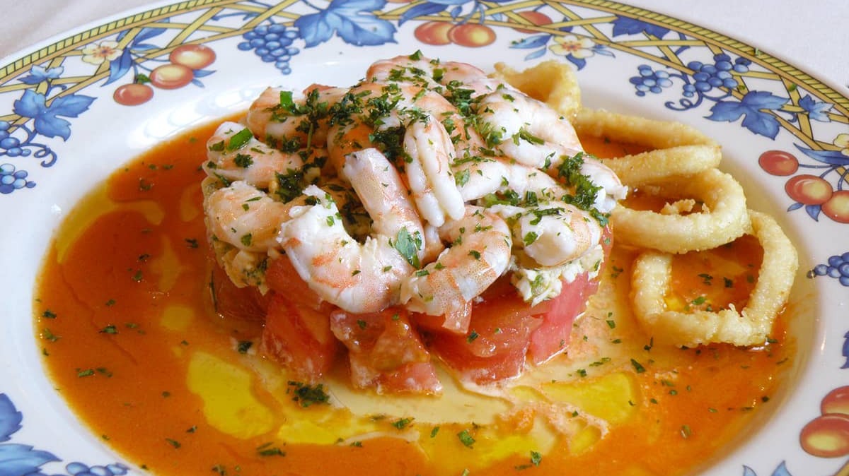 Uno de los platos del restaurante Santxotena de Elizondo. Foto: restaurante Santxotena.