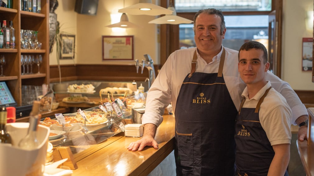 Bar Fitero De Pamplona, establecimiento en la calle de la estafeta Nº58, Pamplona. IRAITZ IRIARTE.