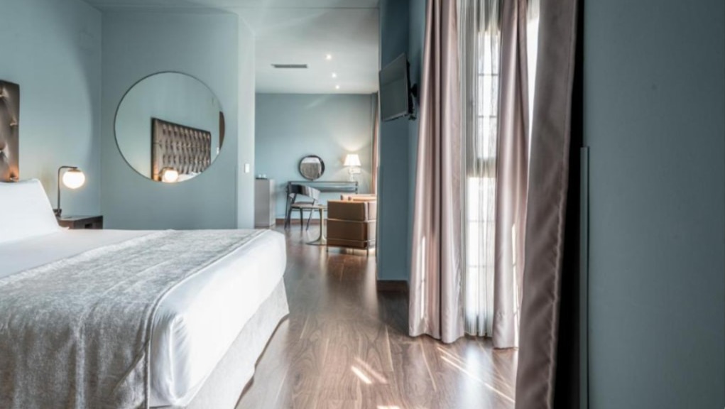 Dónde dormir en San Fermín: suite del Pamplona Catedral Hotel . Foto: Booking.