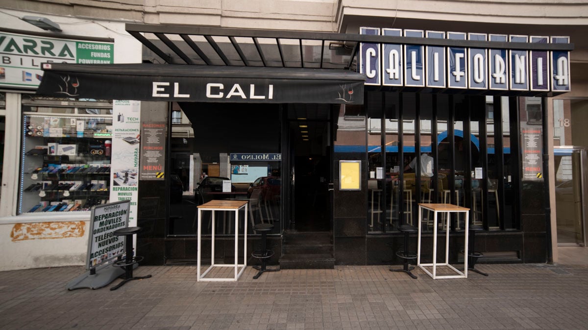 Reportaje con el dueño del Bar Cali, Ramón Otazu. IRAITZ IRIARTE.