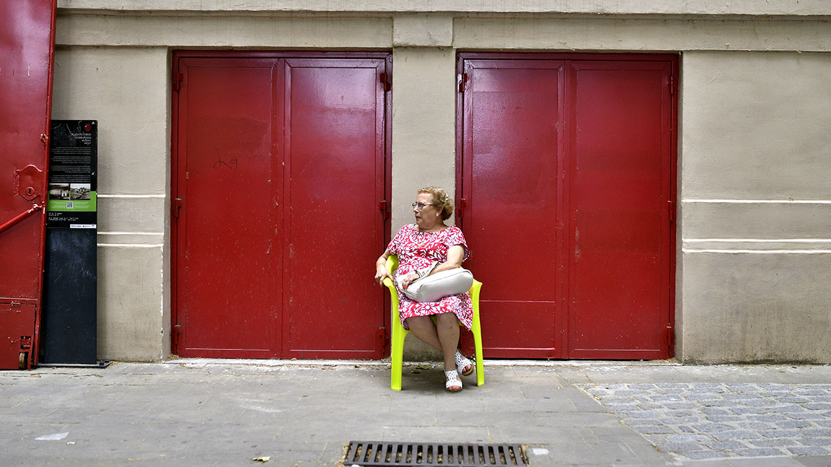 Renovación abonos de la Plaza de Toros de Pamplona para la feria del Toro de Pamplona. PABLO LASAOSA