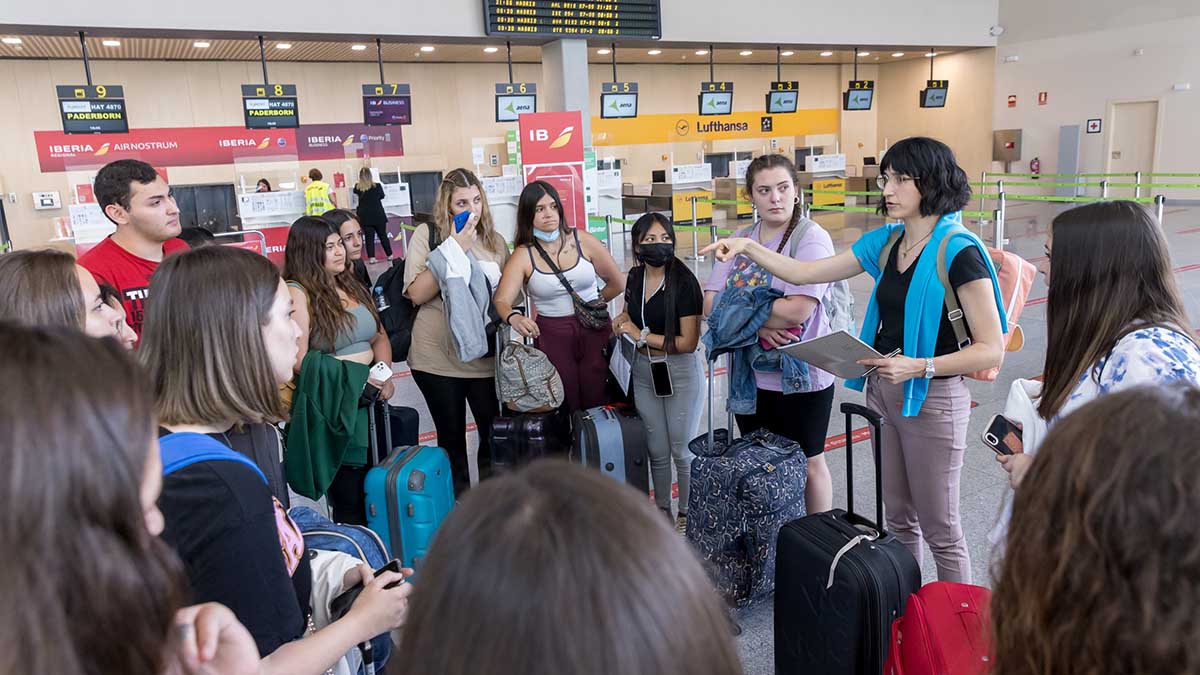Los alumnos de Ciclos de Grado Superior bilingües de Formación Profesional en su viaje a Alemania. CNAI