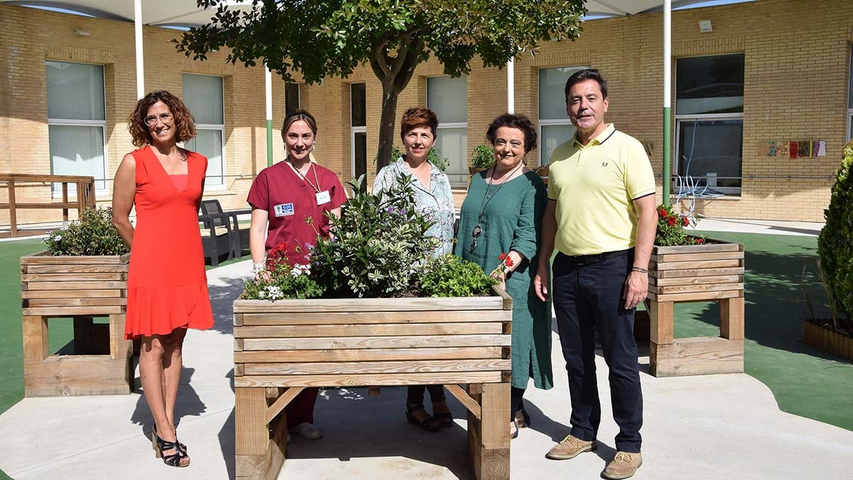 Miembros del centro geriátrico de