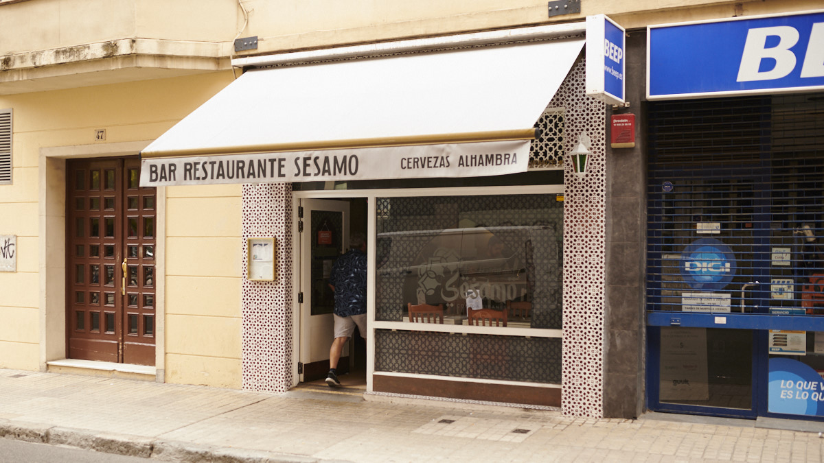 Bar restaurante Sésamo, en la calle Paulino Caballero 47 de Pamplona. PABLO LASAOSA