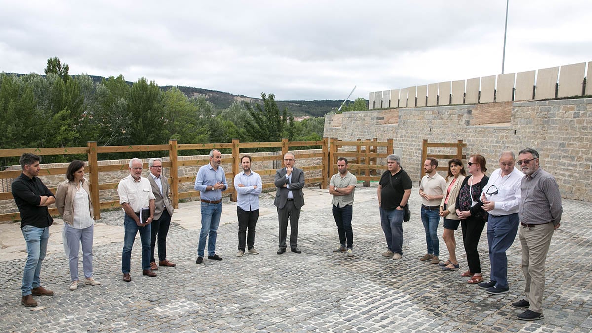 Fotos de la visita al Fortín de Parma. AYUNTAMIENTO DE PAMPLONA