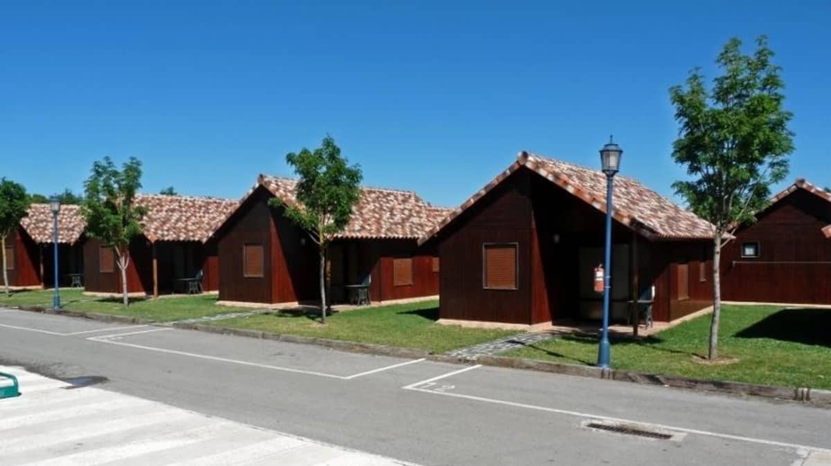 Zona de bungalows del Camping Iratxe. Foto: Camping Iratxe.