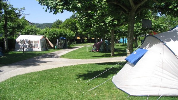 Zona de acampada del Camping Aralar. Foto: Camping Aralar.