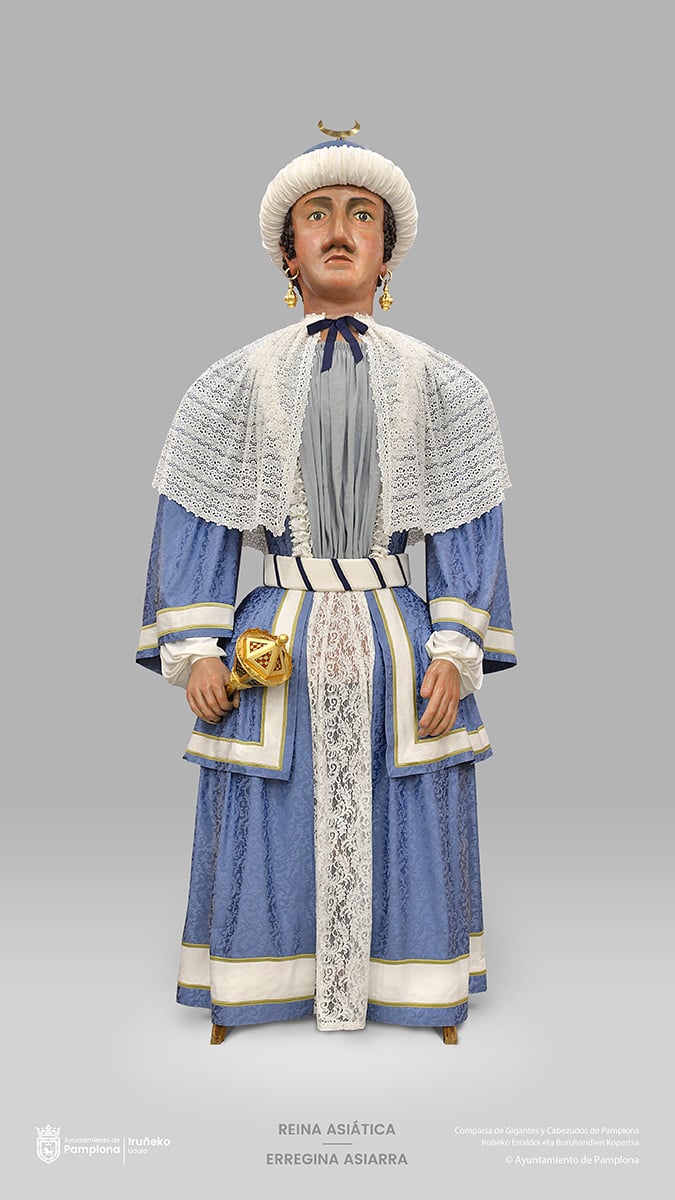 Imagen de las figuras de los Reyes Asiáticos. AYUNTAMIENTO DE PAMPLONA